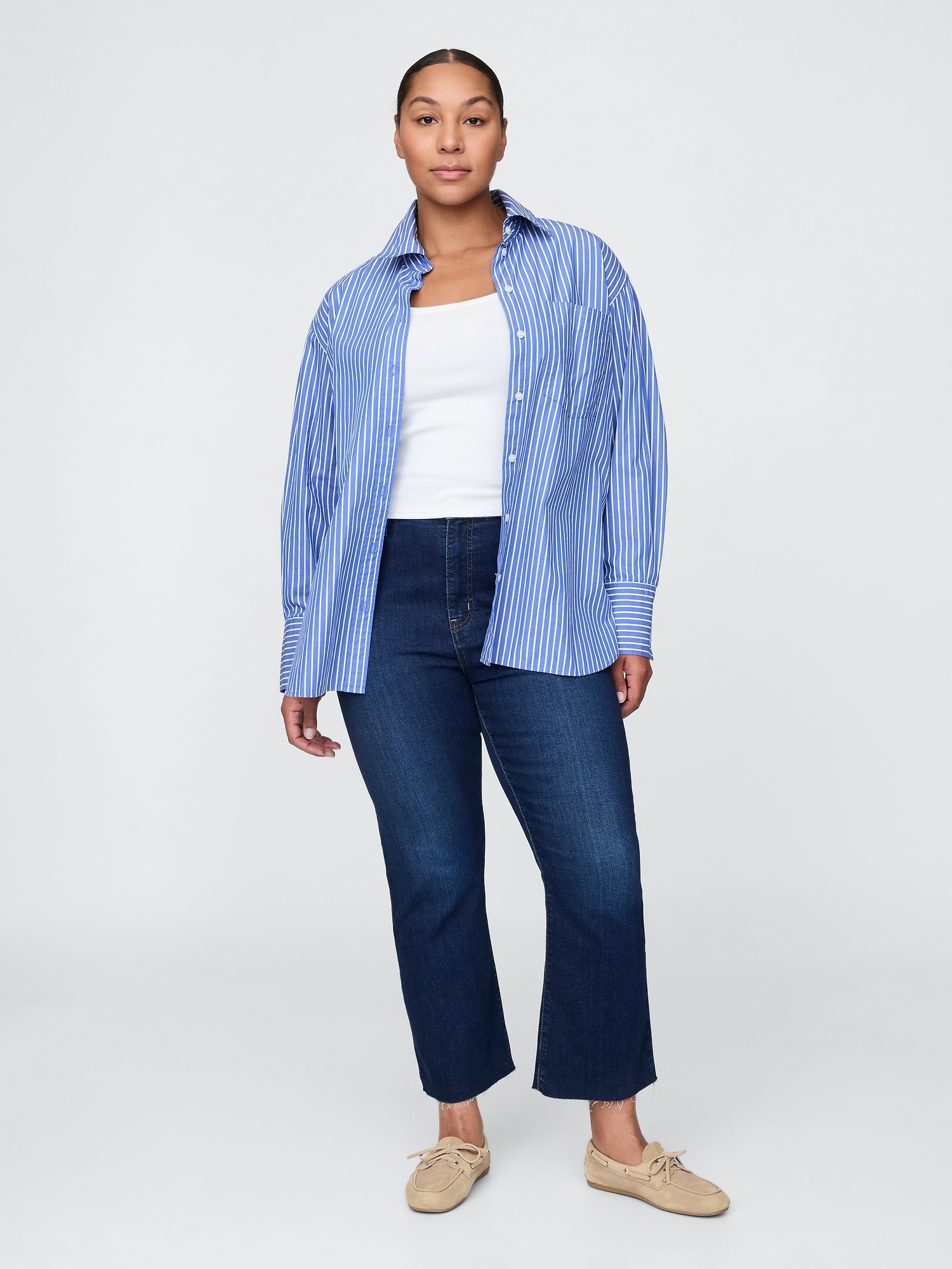 Женские джинсы Gap High Rise Kick Flare Jeans — фото 5