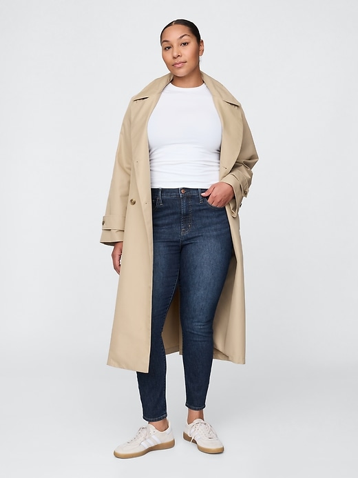 Image number 6 showing, High Rise True Skinny Jeans