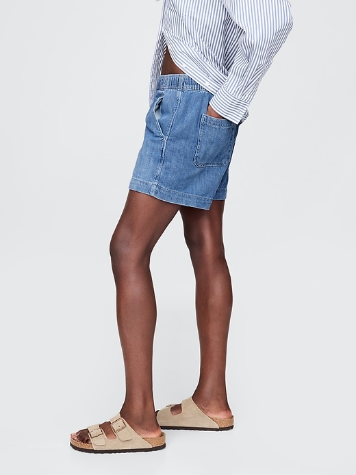 Image number 3 showing, Easy Denim Shorts