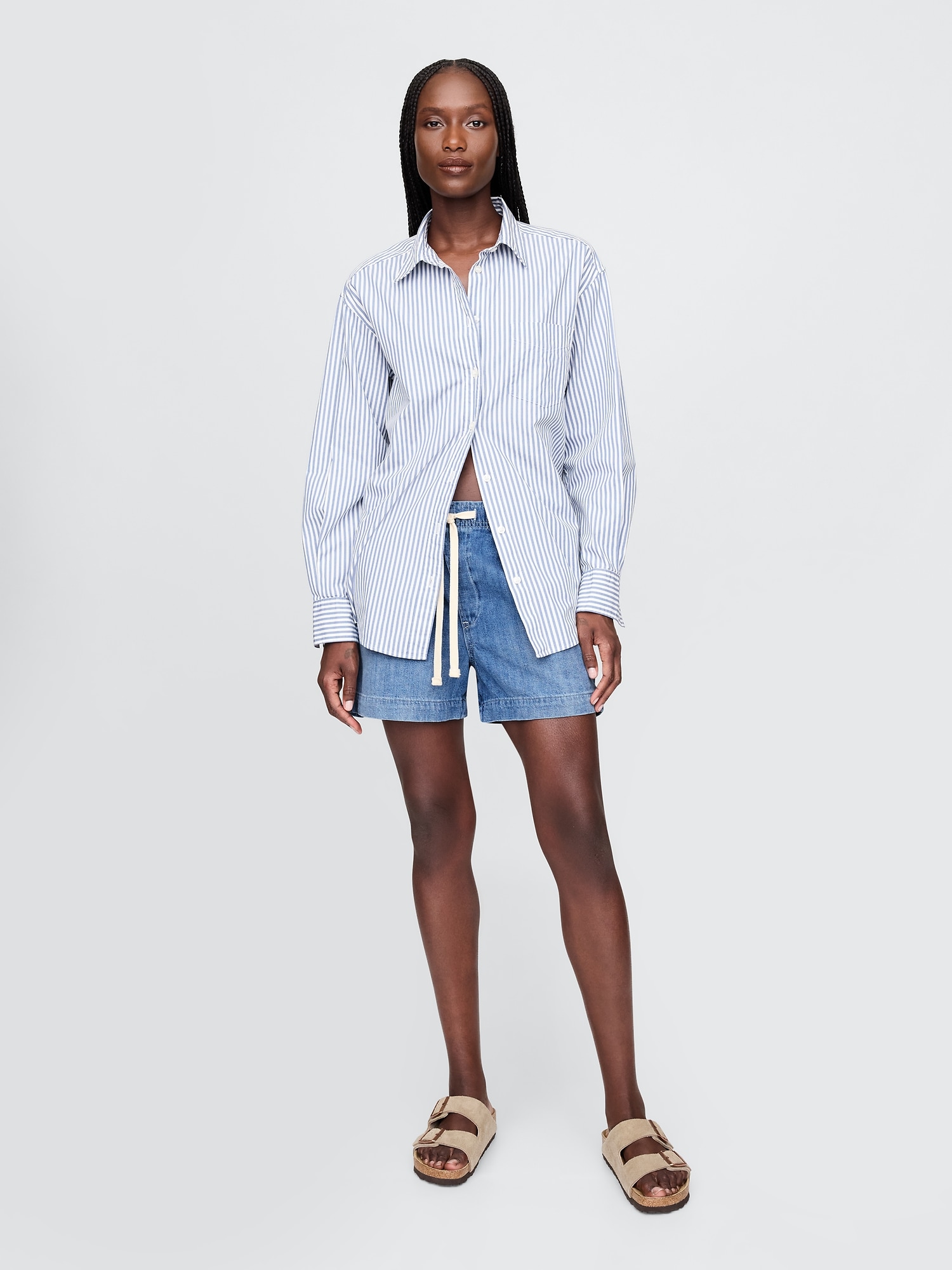 Easy Denim Shorts