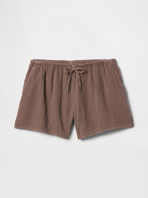 Image number 7 showing, Crinkle Gauze Easy Shorts