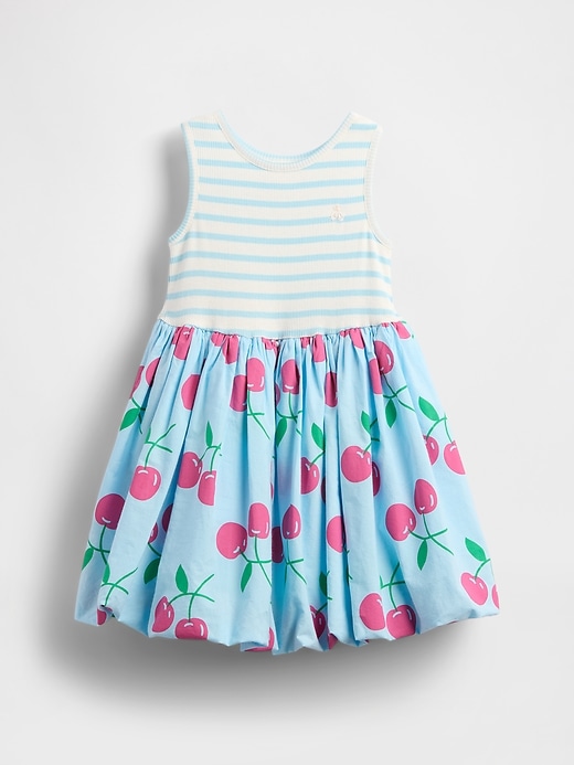 Image number 2 showing, Baby & Toddler Mixed Media Bubble Dress