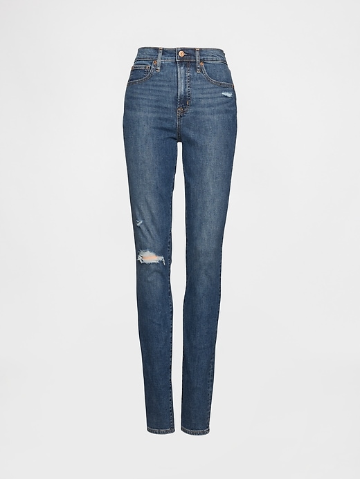 Image number 8 showing, High Rise True Skinny Jeans