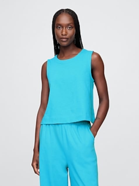 Heavyweight Organic Cotton Shell Tank Top