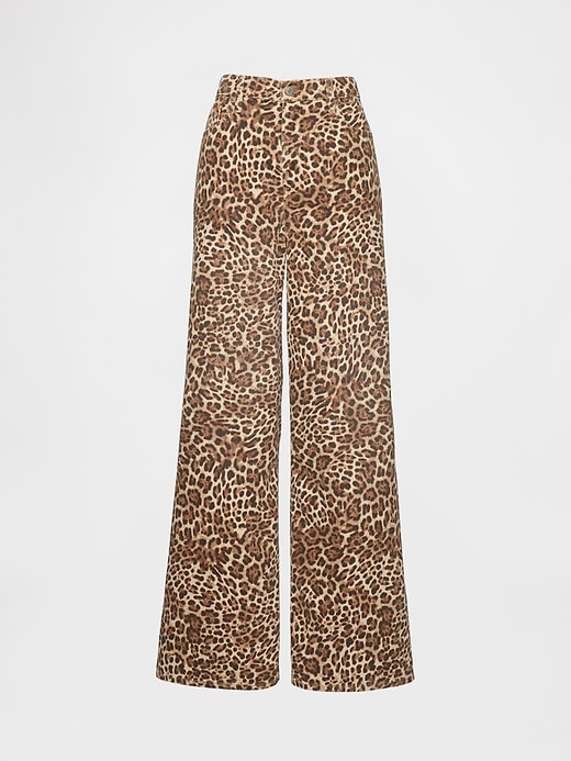 Image number 8 showing, Mid Rise UltraSoft Leopard Baggy Jeans