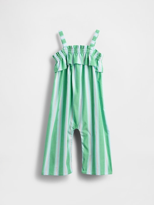 Image number 3 showing, Baby & Toddler Poplin Jumpsuit