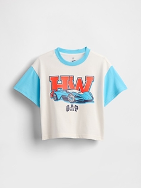 Baby & Toddler Oversized Hot Wheels Graphic T-Shirt