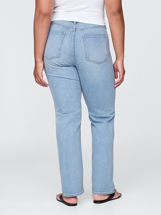 Image number 6 showing, Curvy High Rise '90s Straight Jeans