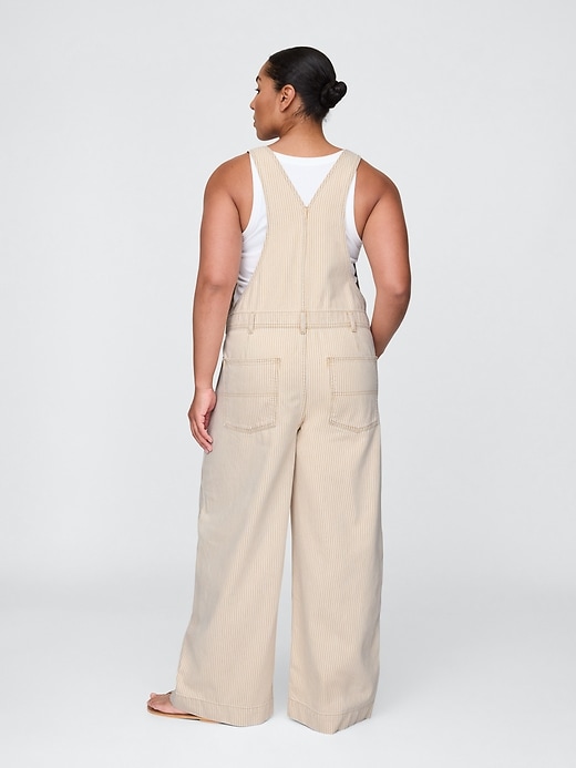 Image number 6 showing, Denim Baggy Overalls