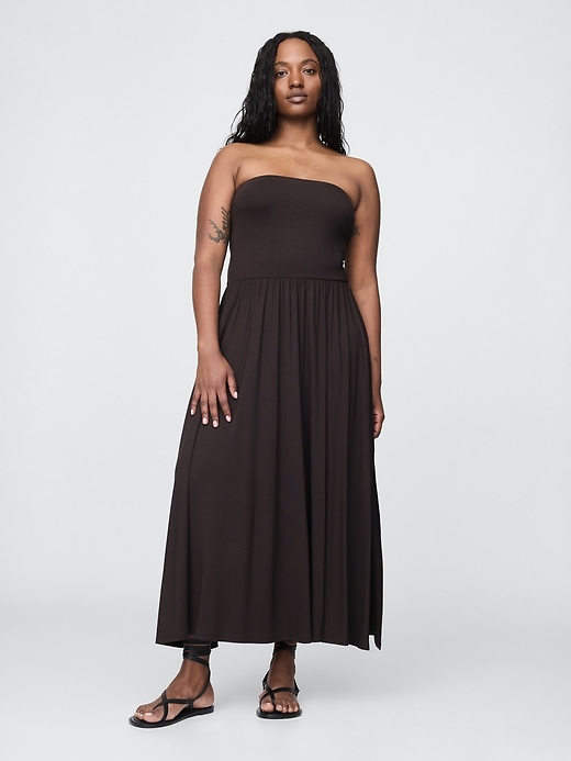 Image number 4 showing, Strapless Maxi Dress