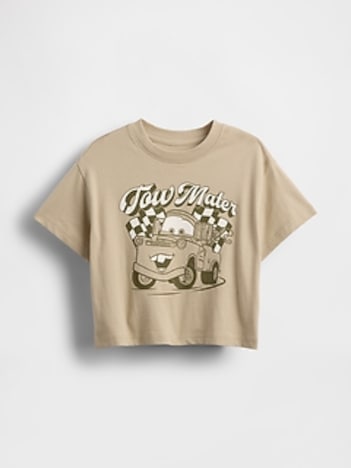 Gap × Disney Baby & Toddler Oversized Cars T-Shirt