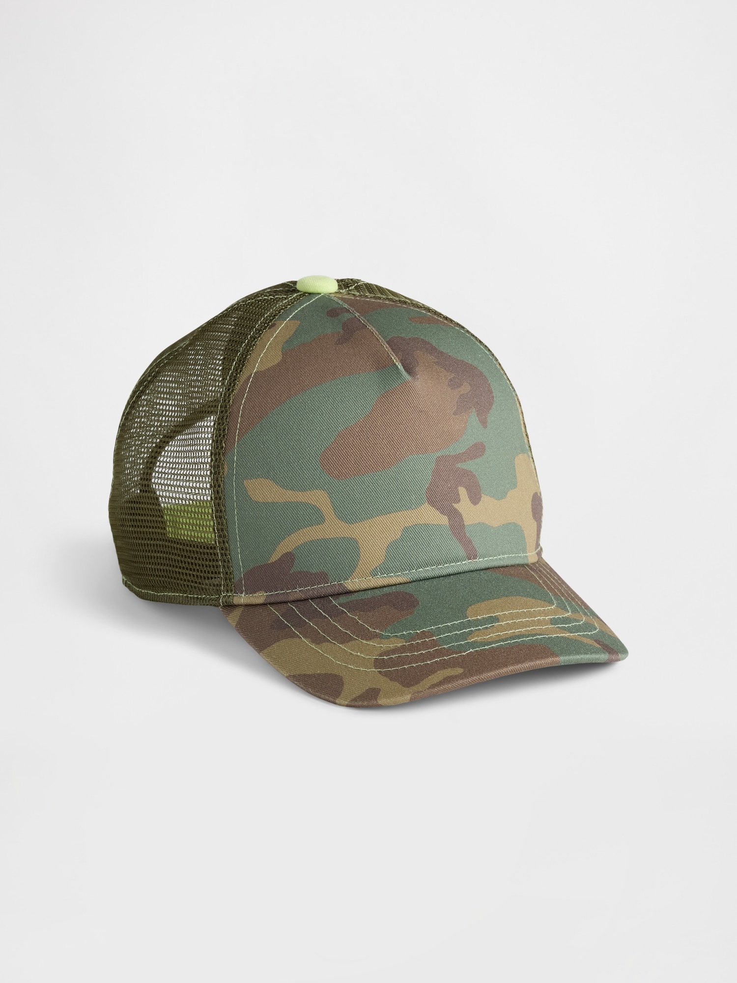 Kids Camo Trucker Hat