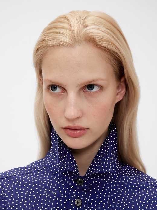 Image number 5 showing, GapStudio Poplin Tunic Shirt