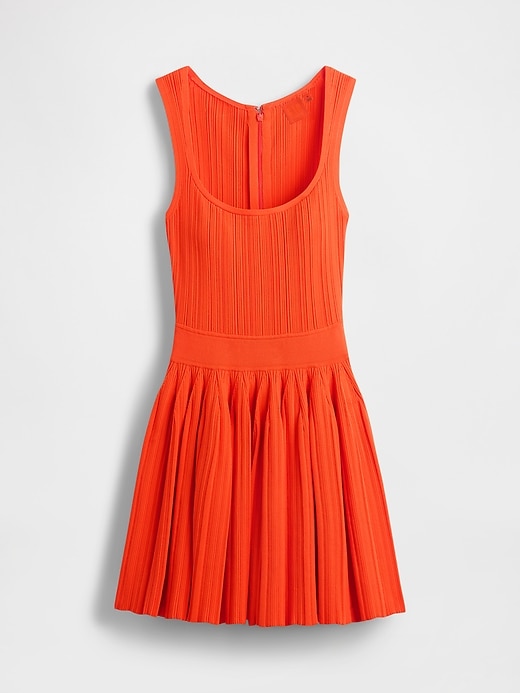 Image number 7 showing, GapStudio Rib Pleated Mini Dress