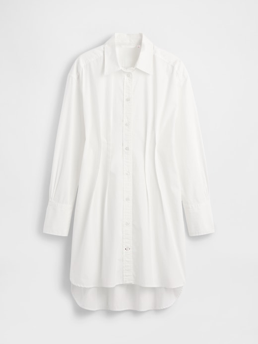 Image number 7 showing, GapStudio Poplin Tunic Shirt