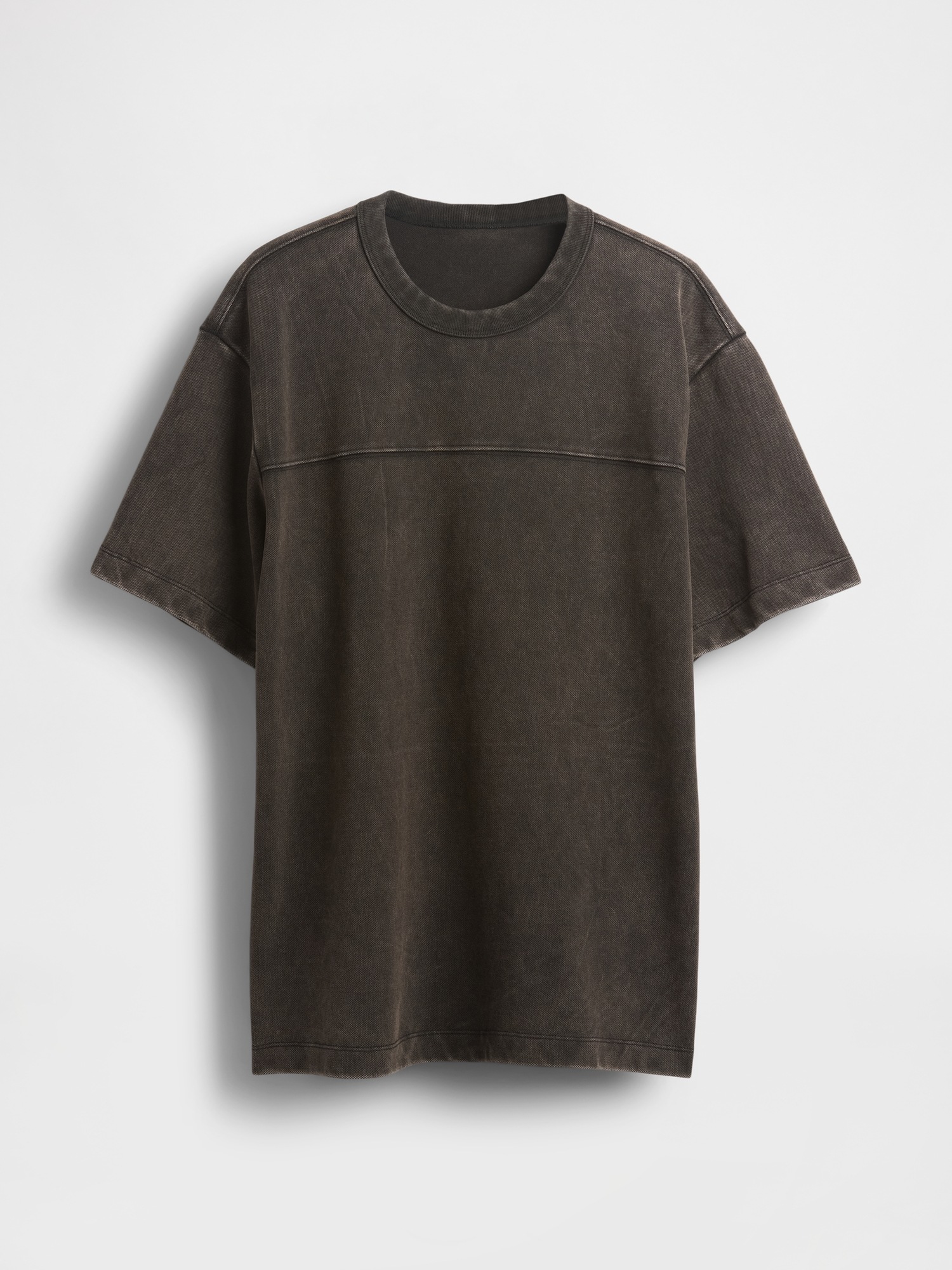 Мужские футболки Gap Pique Relaxed T-Shirt — фото 5