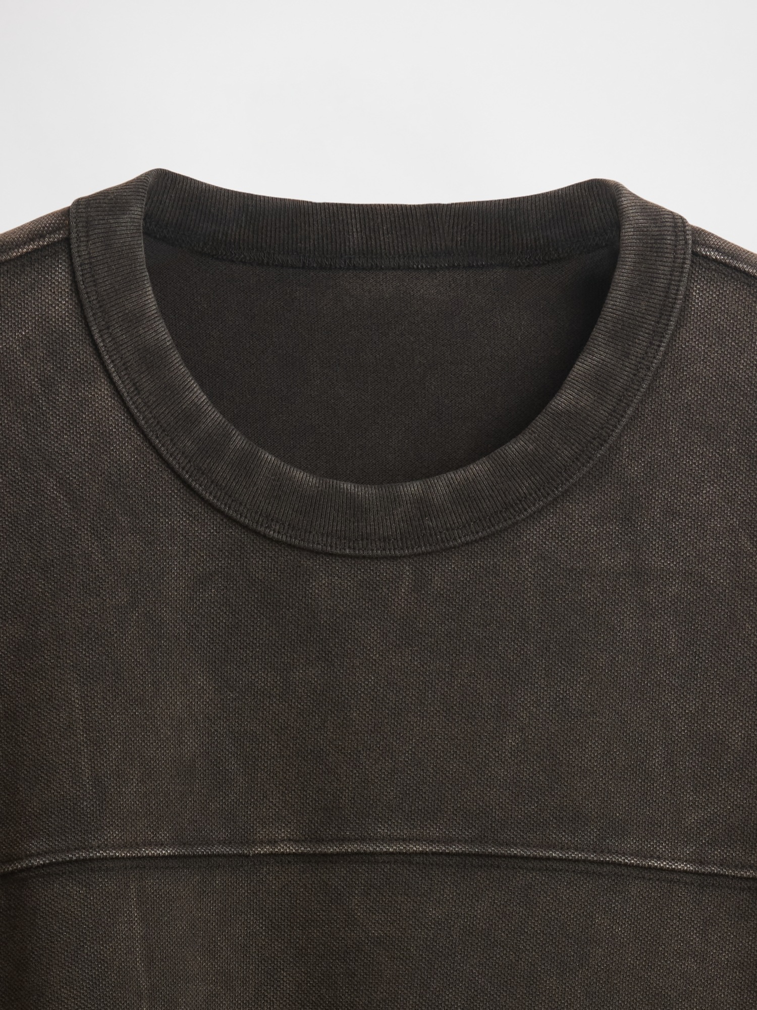 Мужские футболки Gap Pique Relaxed T-Shirt — фото 4