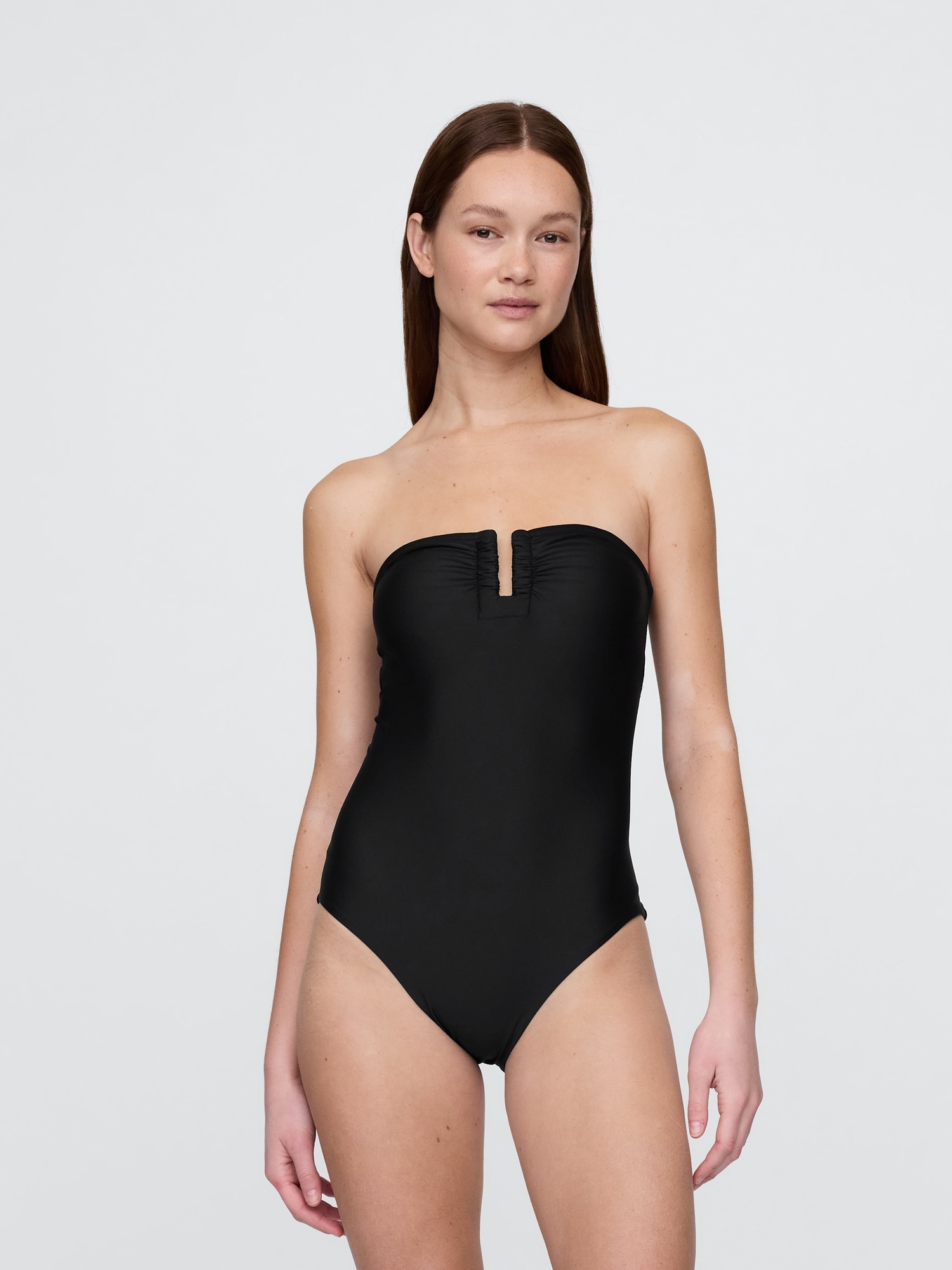 Strapless One-Piece Swimsuit