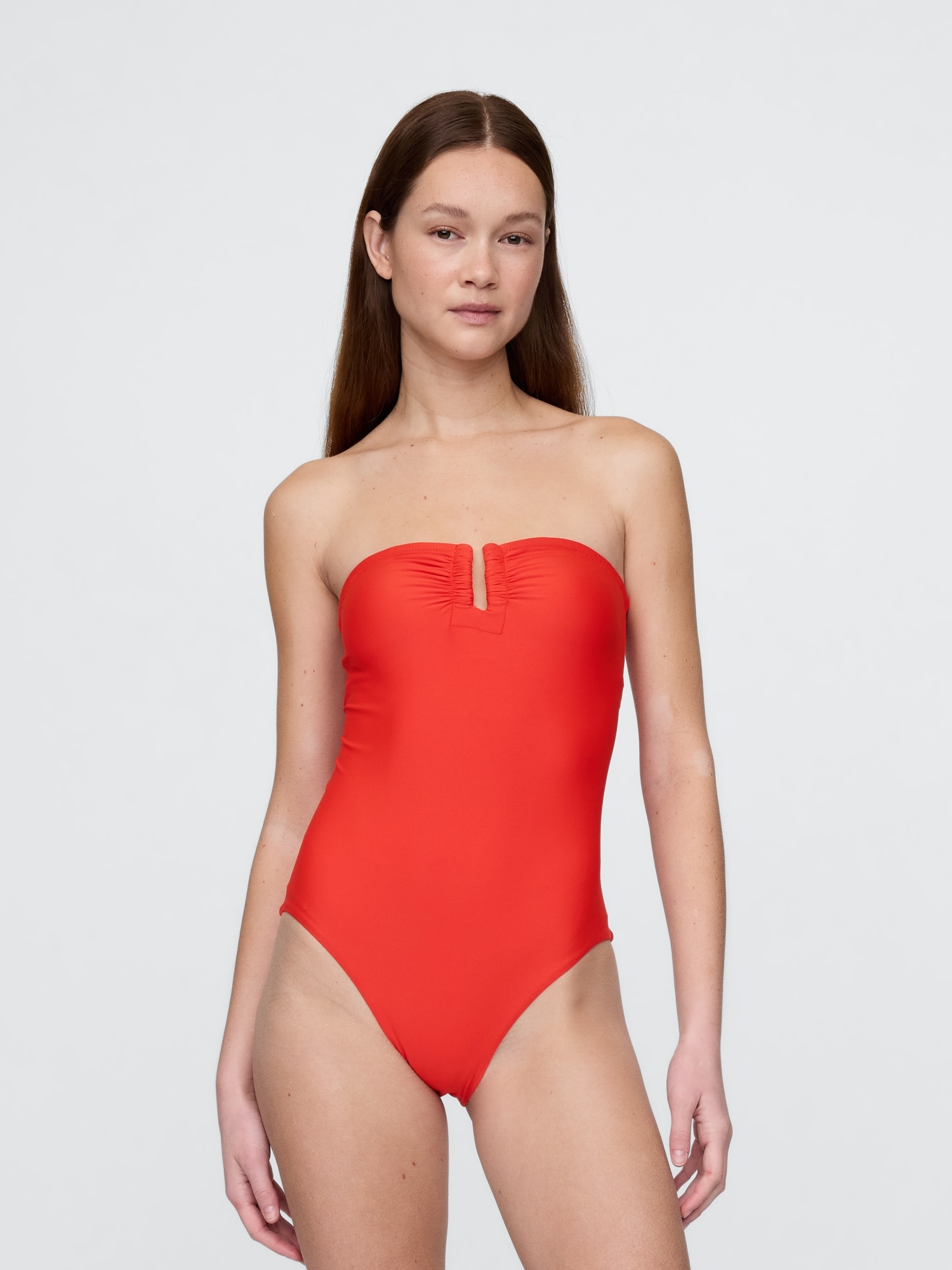Strapless One-Piece Swimsuit