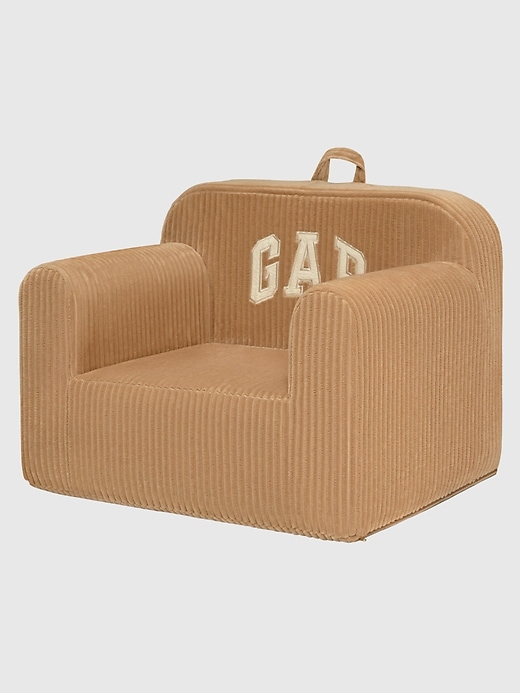 Image number 5 showing, babyGap Ribbed Velour Logo Foam Chair