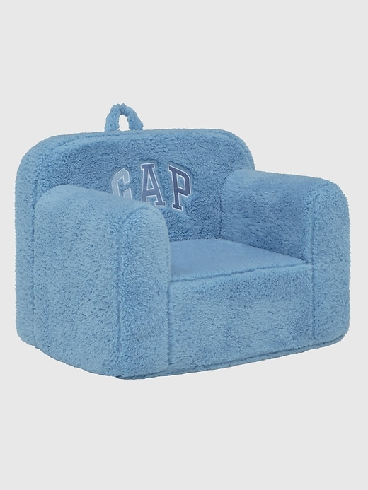 Image number 5 showing, babyGap Sherpa Logo Foam Chair