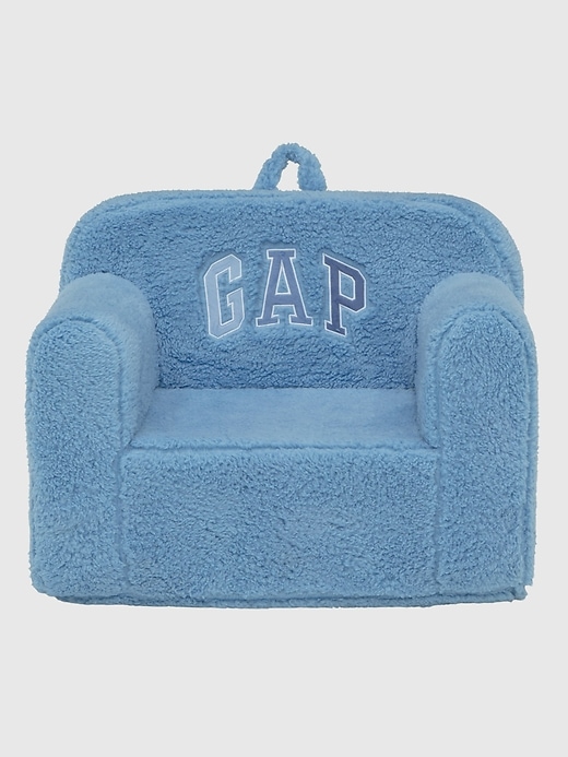 Image number 1 showing, babyGap Sherpa Logo Foam Chair