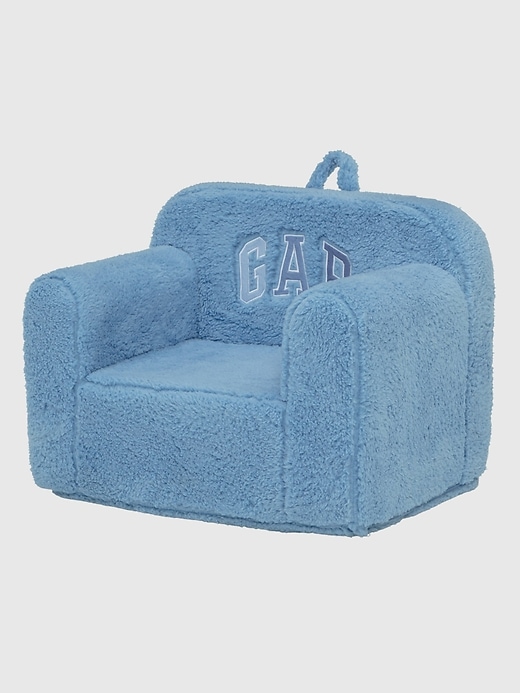 Image number 6 showing, babyGap Sherpa Logo Foam Chair