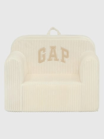 babyGap Ribbed Velour Logo Foam Chair