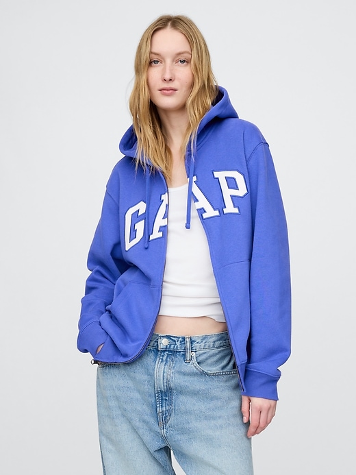 Image number 5 showing, VintageSoft Arch Logo Full-Zip Hoodie