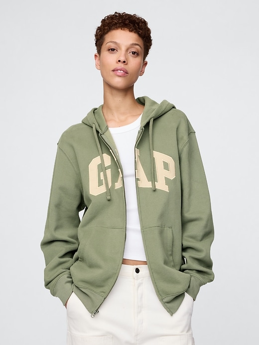Image number 5 showing, VintageSoft Arch Logo Full-Zip Hoodie
