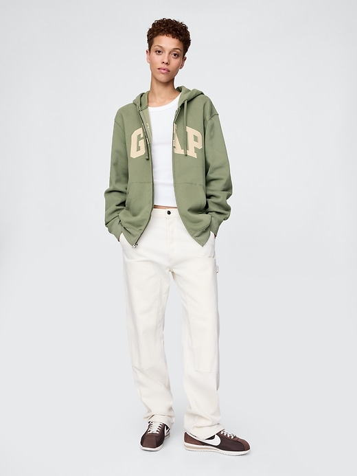 Image number 6 showing, VintageSoft Arch Logo Full-Zip Hoodie