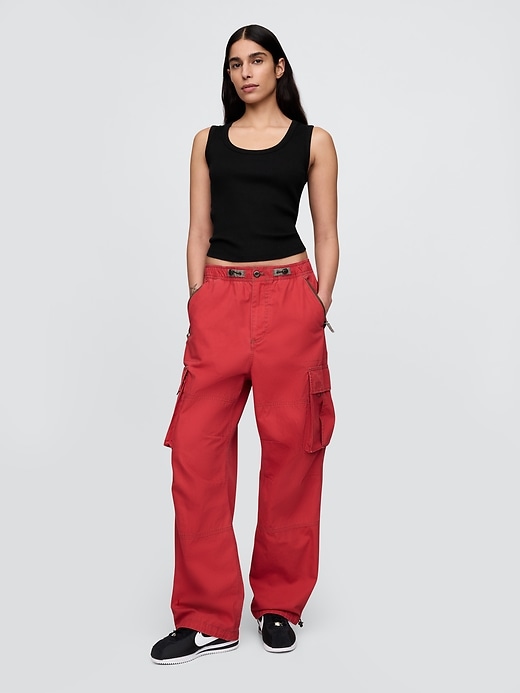 Image number 6 showing, Cargo Parachute Pants