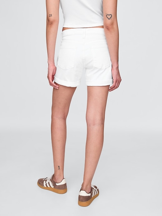 Image number 5 showing, 5" Mid Rise Girlfriend Shorts