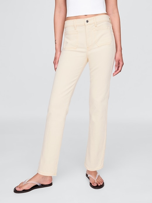 Image number 2 showing, High Rise '90s Straight Jeans