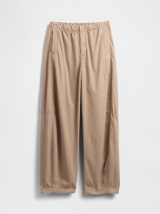 Image number 7 showing, Low Rise Barrel Parachute Pants