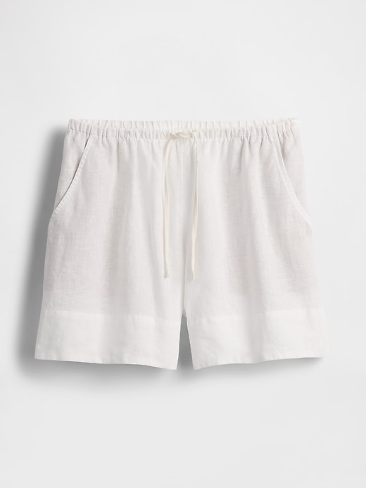 Image number 5 showing, 100% Linen Easy Shorts