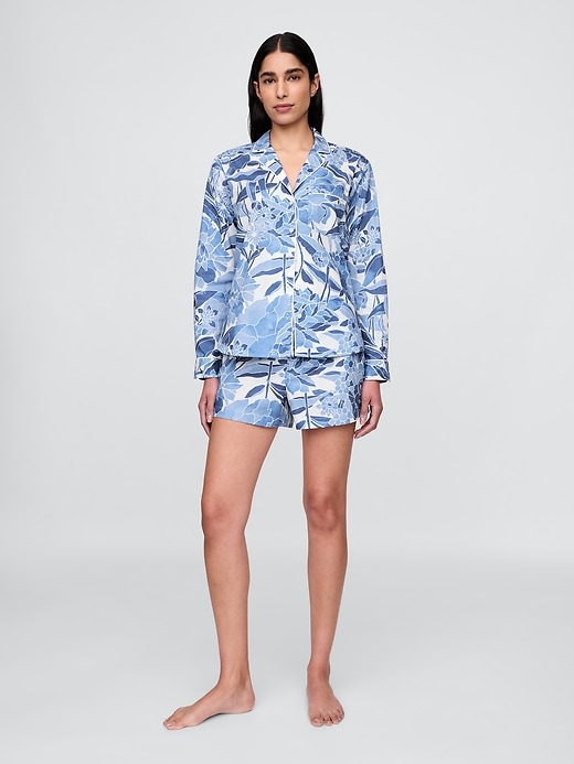 Image number 1 showing, Poplin PJ Boxer Shorts