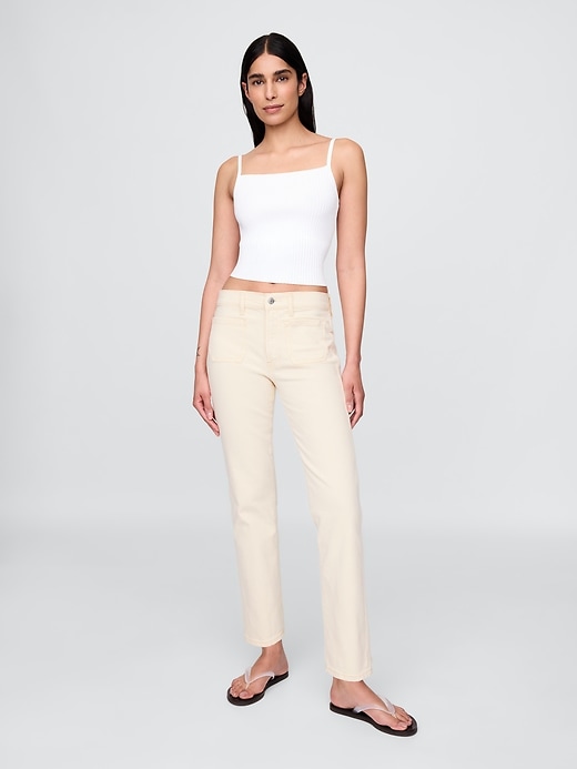 Image number 1 showing, High Rise '90s Straight Jeans