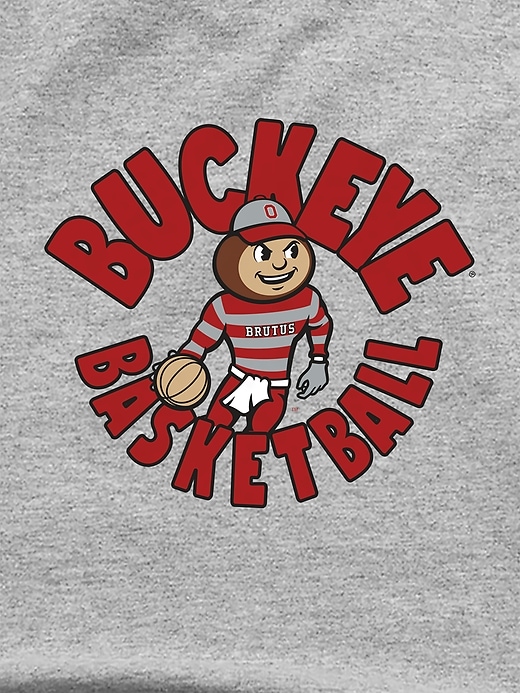 Image number 3 showing, Toddler Ohio State Buckeye Basketball Graphic T-Shirt