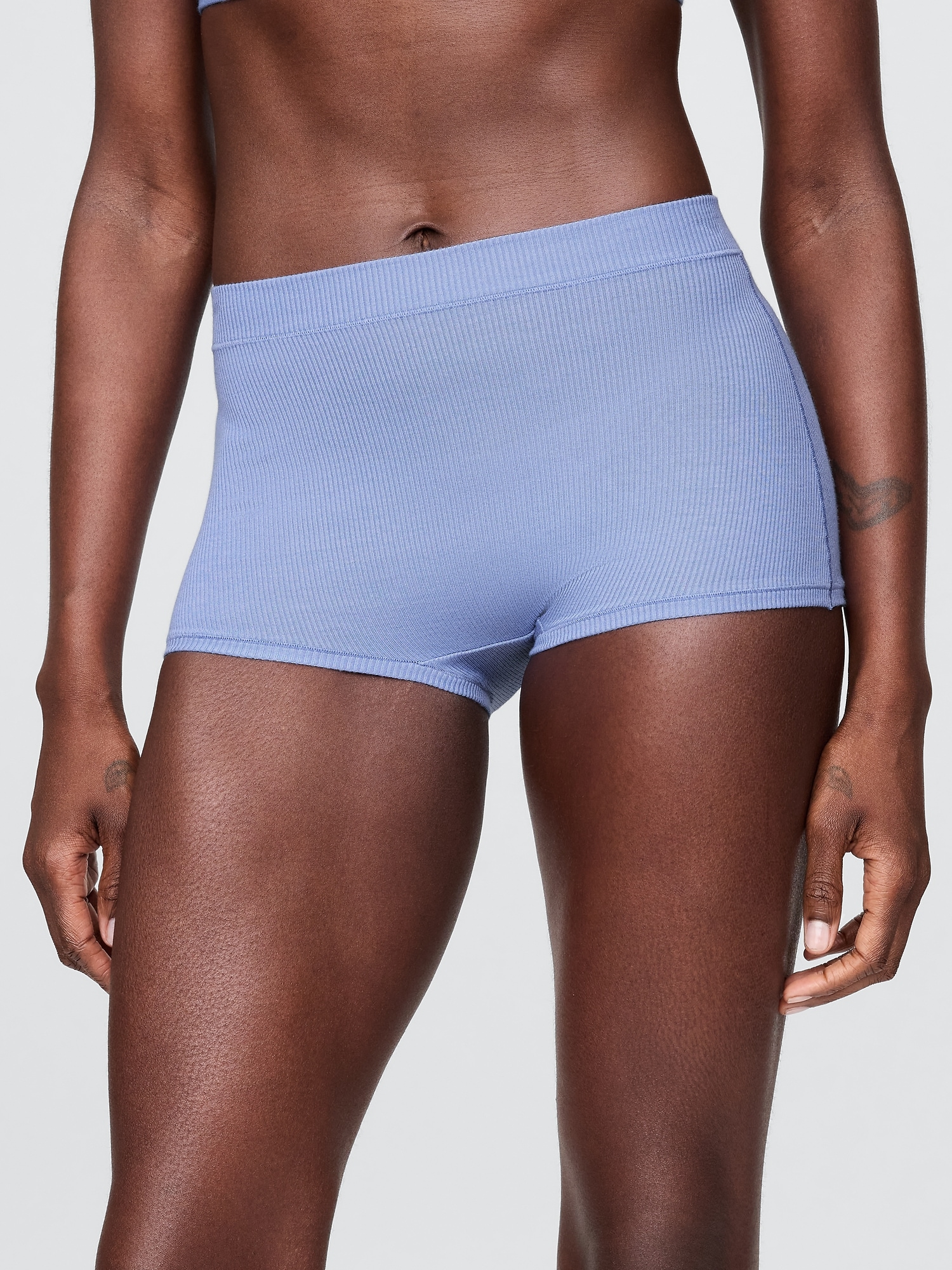 High Rise Modal Rib Shorty