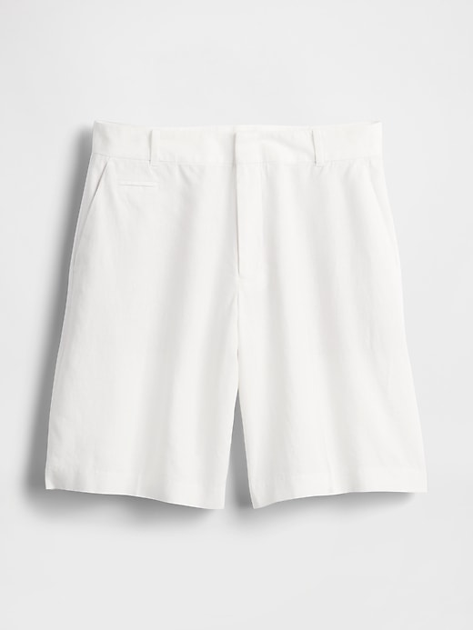 Image number 6 showing, 365 Low Rise Linen-Blend Trouser Shorts