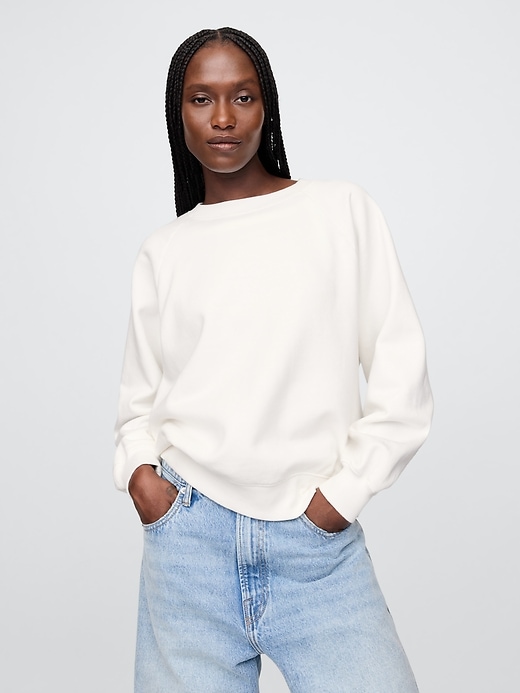 Image number 1 showing, VintageSoft Raglan Sweatshirt