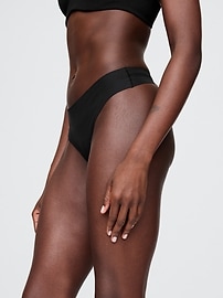Organic Stretch Cotton No-Show Thong