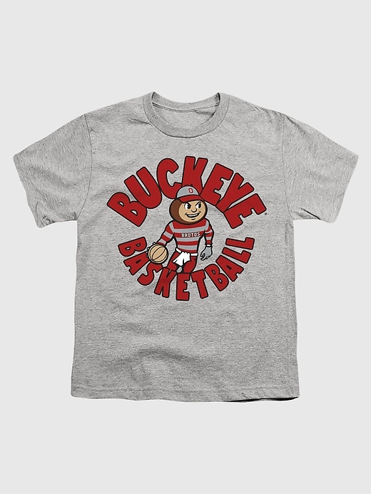 Image number 1 showing, Kids Ohio State Buckeye Basketball Graphic T-Shirt