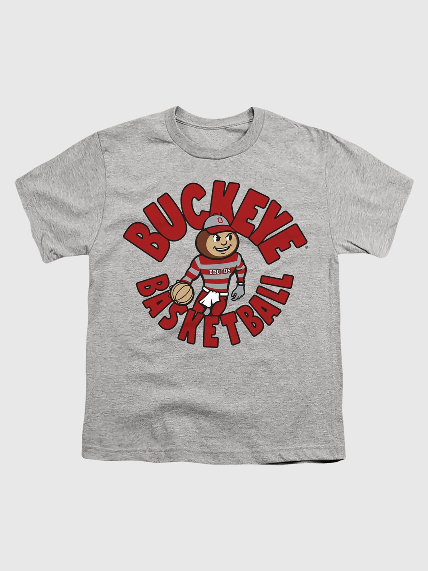 Kids Ohio State Buckeye Basketball Graphic T-Shirt