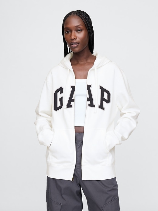 Image number 4 showing, VintageSoft Arch Logo Full-Zip Hoodie