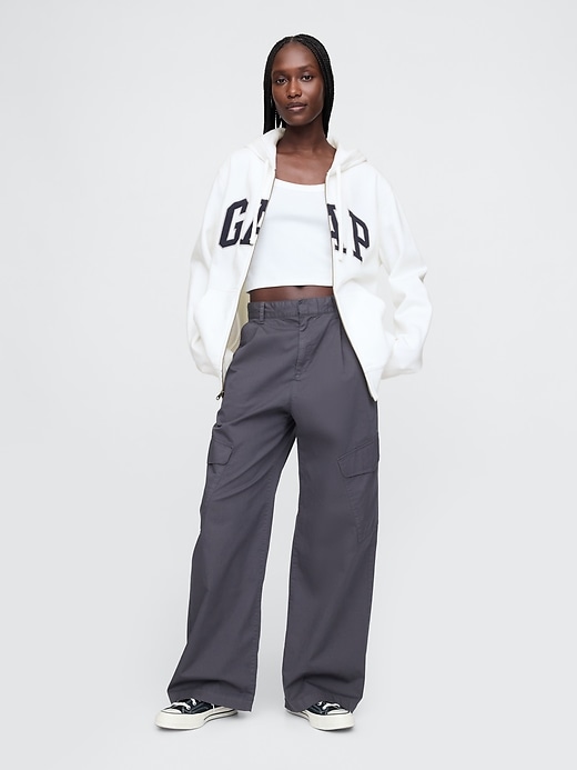 Image number 5 showing, VintageSoft Arch Logo Full-Zip Hoodie