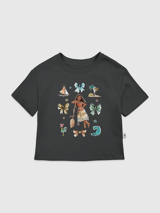 1 of 8 showing, with the color Moana of product Toddler Disney Moana Bow Icons Graphic T-Shirt
