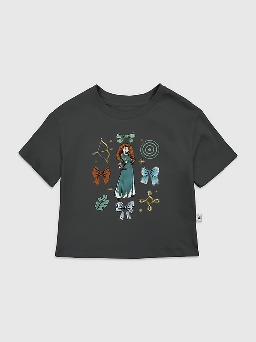 1 of 8 showing, with the color Merida of product Toddler Disney Merida Bow Icons Graphic T-Shirt