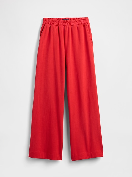 Image number 5 showing, Heavyweight Organic Cotton Wide-Leg Pants